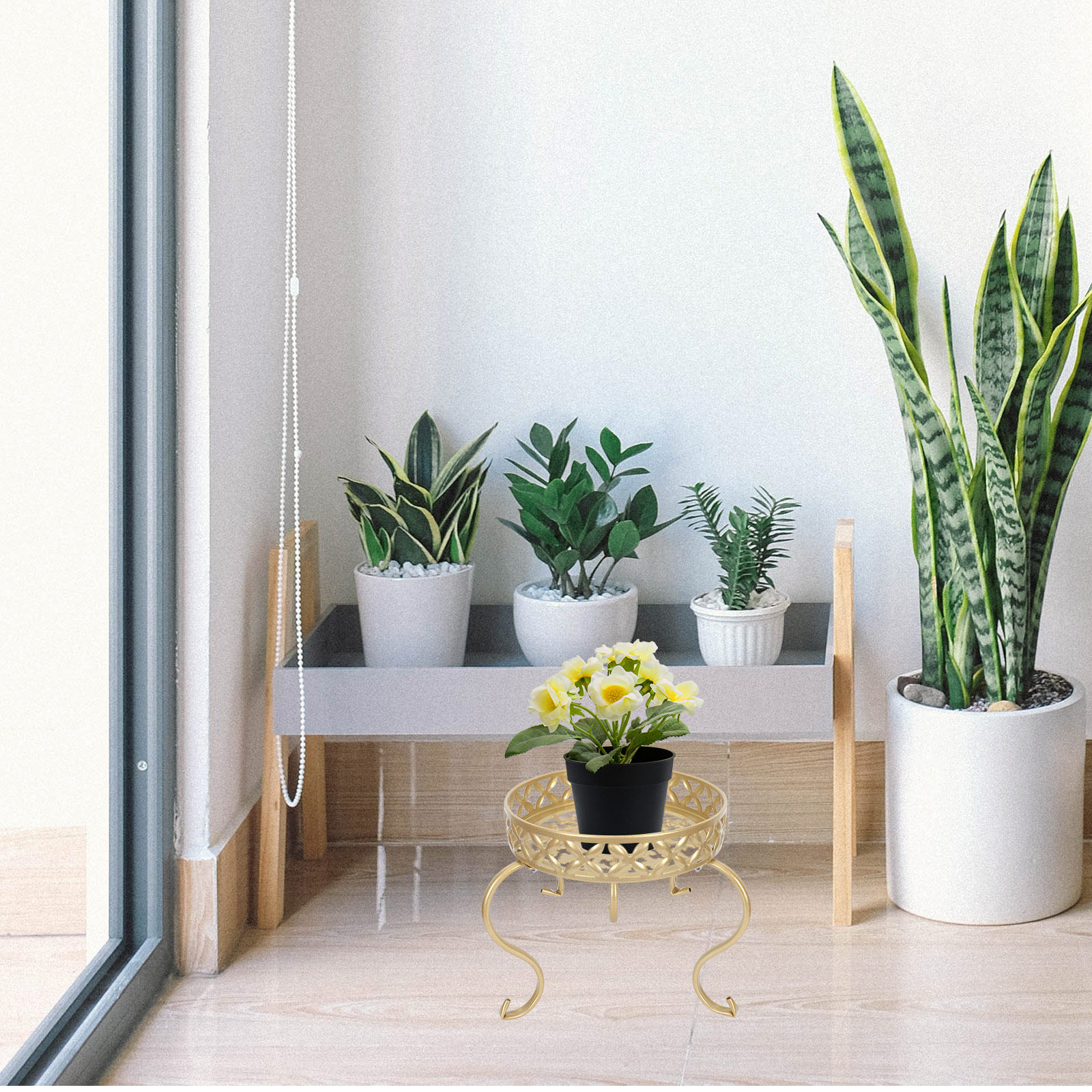 Bonsai Vertical Garden - Eisen-Pflanzenständer Blumentopftisch für Topfpflanzen Bonsai Sukkulenten-Präsentationsregal