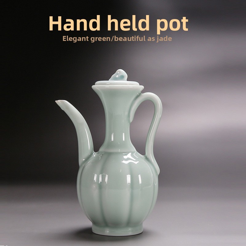 Training Pot Ceramic - Nachbildung des Song-Keramik-Handkrugs, Übungsgefäß für den