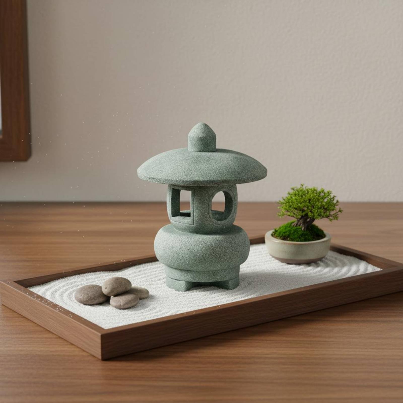 Miniatur-Steinlaterne im Antik – Bonsai Garden Decor Bewertung und Preis