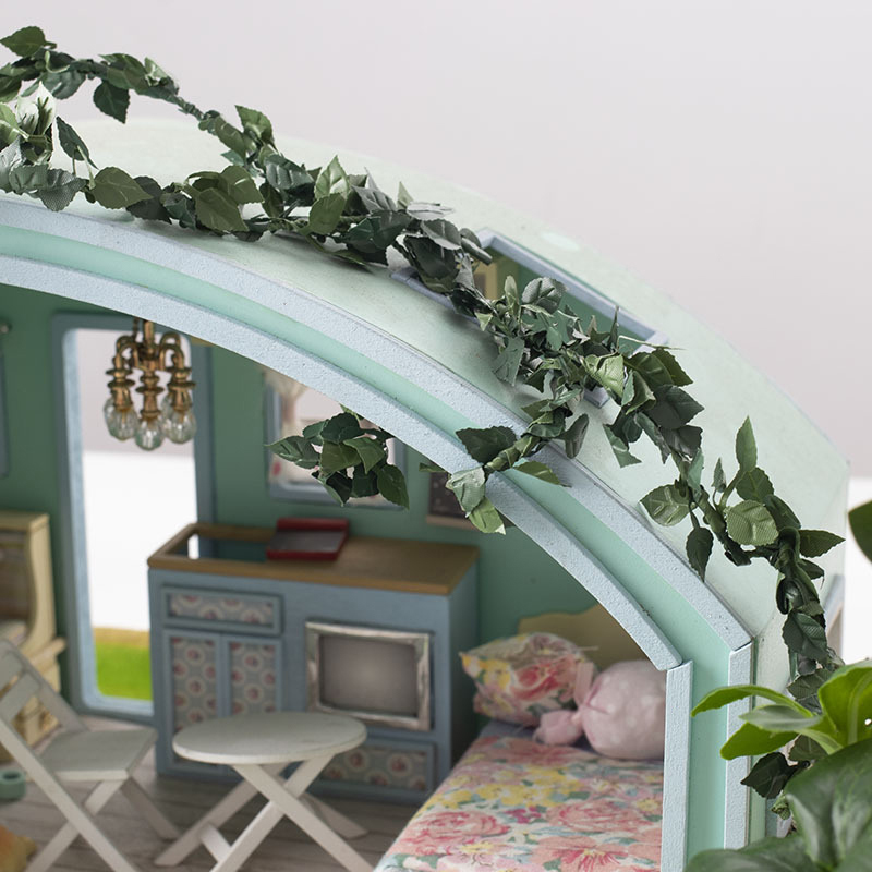 Neue 1/12 Puppenhaus-Simulatio – Bonsai Garden Decor Bewertung und Preis
