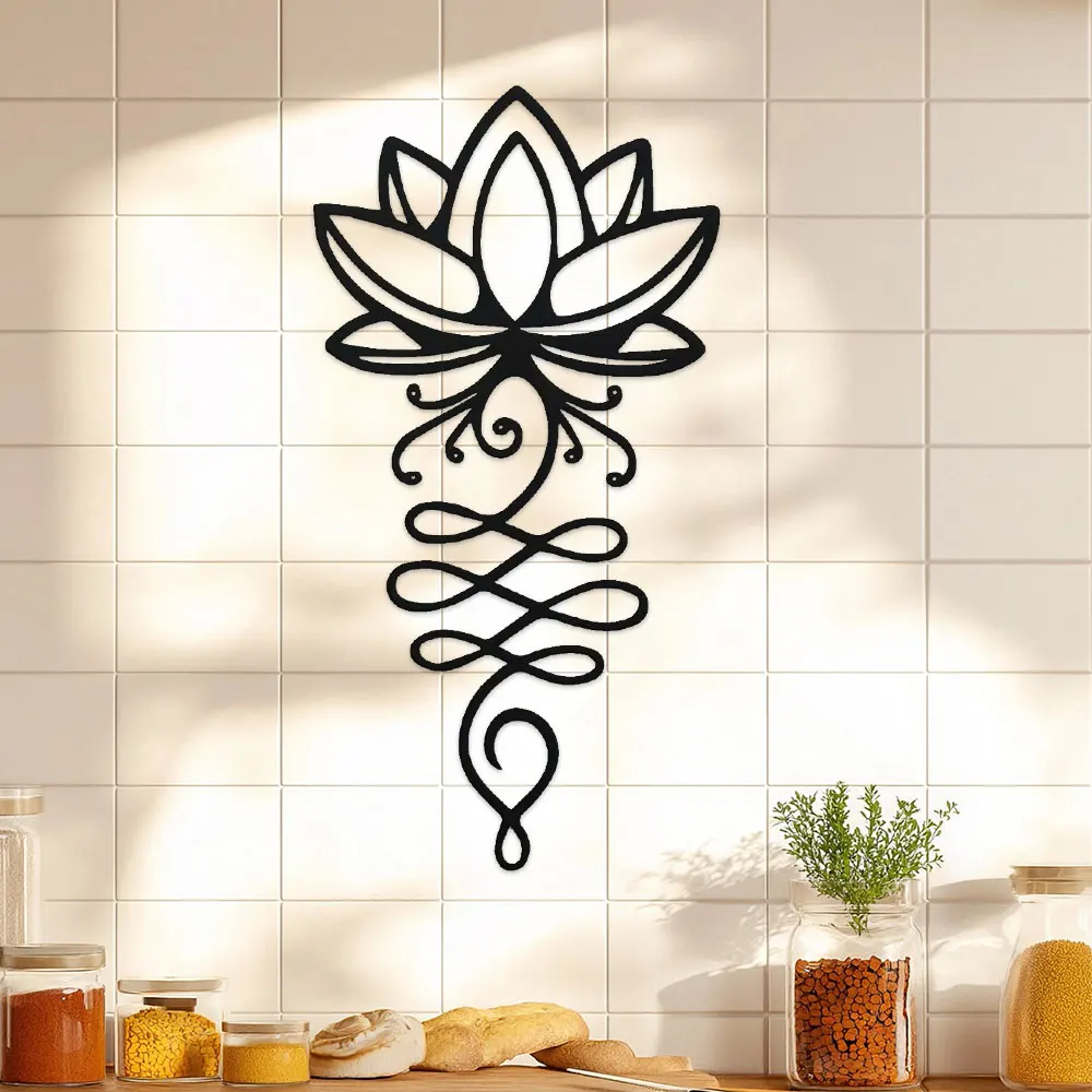Lotus-Wanddekoration, Metallen – Bonsai Garden Decor Bewertung und Preis